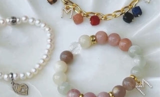 Personalized bracelet - gemstone 