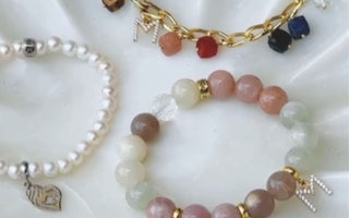 Personalized bracelet - gemstone 