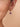 Amethyst Drop Hoop Earrings