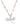 925 sterling silver dragonfly necklace with orange enamel bead detailing on a delicate chain and dragonfly charm pendant.