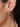 Mosaic Green Hoop Earrings