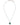 925 sterling silver necklace with turquoise enamel bead accents and a green four-leaf clover charm pendant, worn as a delicate everyday necklace.
