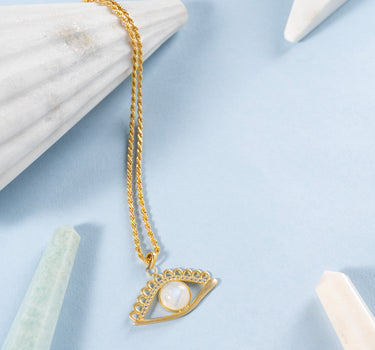 Cosmic Eye Frost Necklace