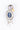 925 Sterling silver rhodium plated  bird brooch with lapis lazuli body stone and amethyst accent.
