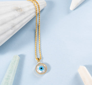 Turquoise Mystic Eye Necklace.