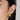 A model wearing Gold-plated 925 sterling silver stud earrings with amethyst, peridot and citrine gemstone cluster design.