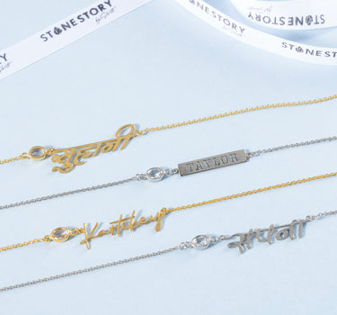 Custom Made-for-You Name Necklaces