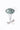 Dragonfly brooch with a natural seraphinite gemstone and cz accents in rhodium-plated 925 sterling silver.