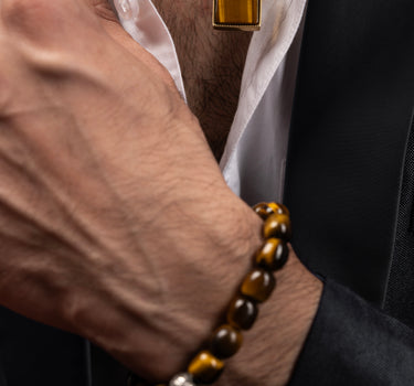 Tiger’s Eye Amulet Men’s Pendant Necklace (Limited Edition)