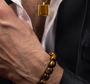 Tiger’s Eye Bracelet for Confidence & Protection