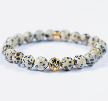 Dalmatian Jasper Bracelet For Happiness and Joy