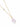 A delicate gold chain necklace made in 925 sterling silver 18K Gold plated, featuring a small round clear stone accent on one side and a faceted light purple amethyst gemstone pendant, set against a clean white background.