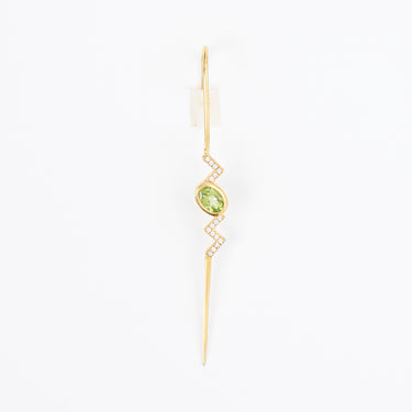 Peridot Volt Ear Cuff