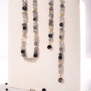 Rutile Radiance- long chain type necklace