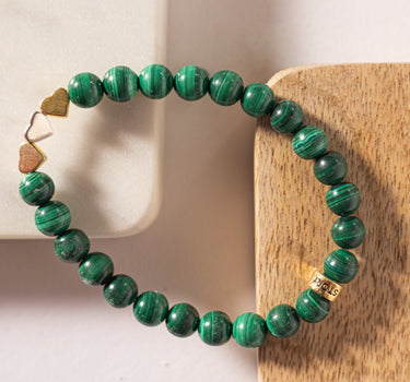 Strong Heart Support - Malachite