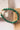 Malachite Beaded Bracelet with 925 Sterling Silver and 18K Gold-Plated Heart Accents