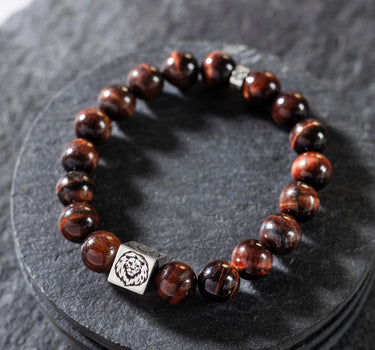 Red Tiger's Eye Bracelet- Courage and Strength