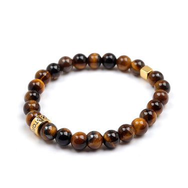 Tiger cube of courage Boys Bracelet