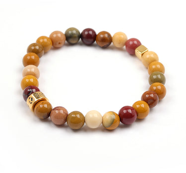 Mookaite cube of energy Boys Bracelet