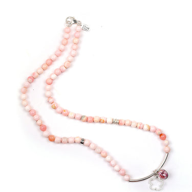 Serene Pink Opal Necklace