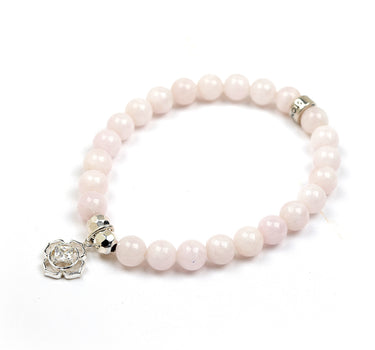 October - Opal with flower charm