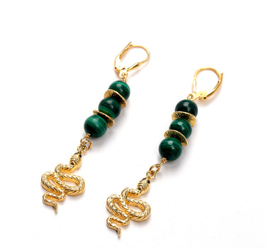 Mystic Malachite Earrings