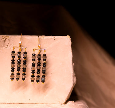 MIDNIGHT CASCADE EARRINGS