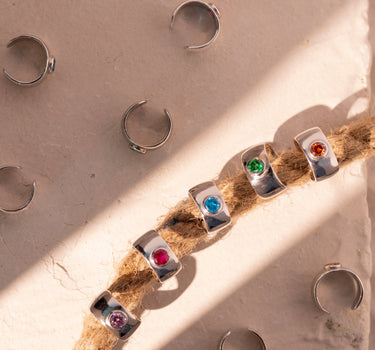 Kaia Silver Ear Cuffs (Pair)