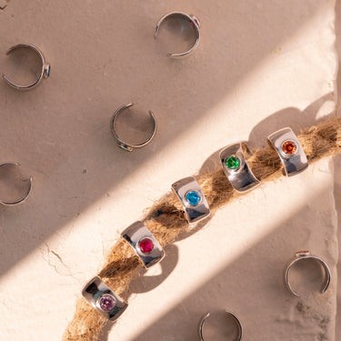 Kaia Silver Ear Cuffs