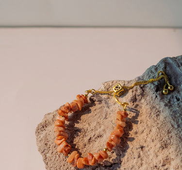 Peach Moonstone Aira Bracelet