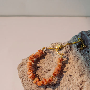 Peach Moonstone Aira Bracelet