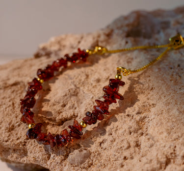 Garnet Aira Bracelet