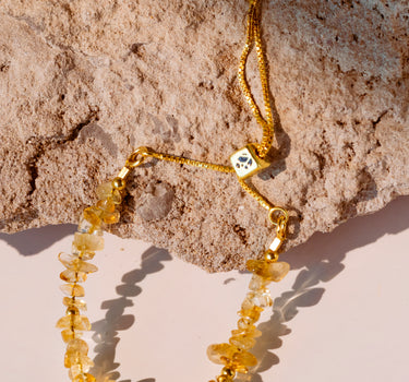 For Success: Citrine Aira Bracelet