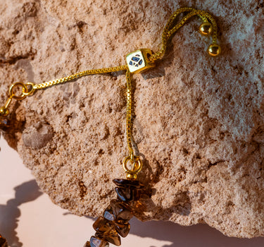 Smoky Quartz Aira  Bracelet