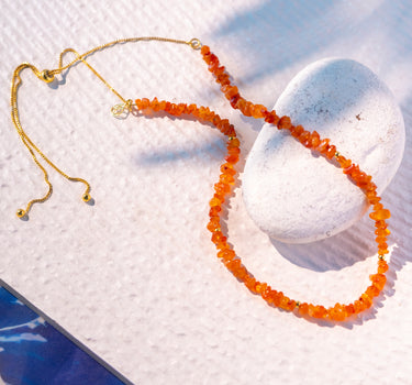 CARNELIAN AIRA NECKLACE