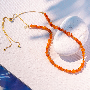 CARNELIAN AIRA NECKLACE