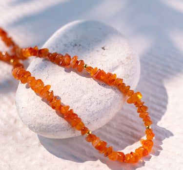CARNELIAN AIRA NECKLACE