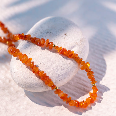 CARNELIAN AIRA NECKLACE