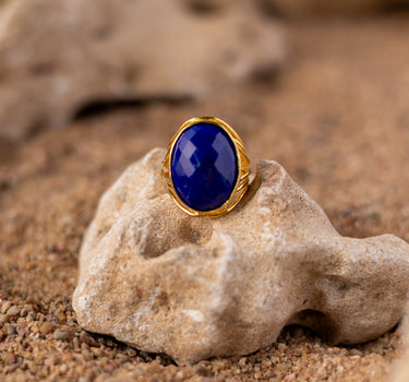 LAPIS LAZULI VERITY RING