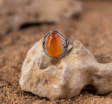 SIENNA CARNELIAN RING