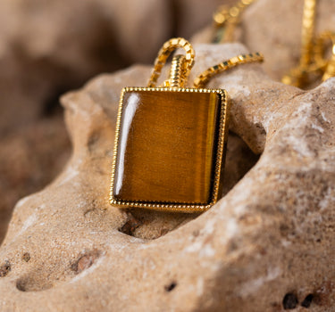 Tiger’s Eye Amulet Men’s Pendant Necklace (Limited Edition)