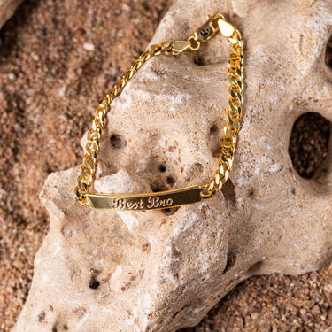 Best Bro Bracelet: Custom Engraved