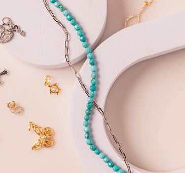 Turquoise Link Bracelet
