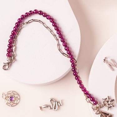 Sail Away Garnet Rhodolite Bracelet