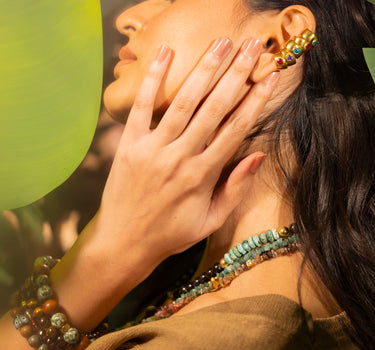 Kaia Gold Ear Cuffs (Pair)