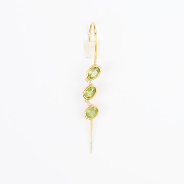 Peridot Trinity Ear Cuff