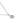 925 sterling silver clear quartz necklace with a floral-inspired pendant, sparkling zircon accents, and a faceted clear gemstone centerpiece on white background
