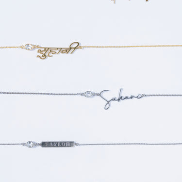 Custom Made-for-You Name Necklaces