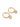 Gold-plated hoop earrings with floral charms featuring an bezel set clear quartz stone surrounded by sparkling cubic on white background 