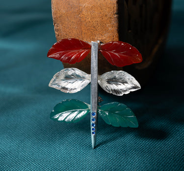 The Leafy Trio Brooch